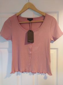 Ladies Brave Soul cotton top (size small, brand new)