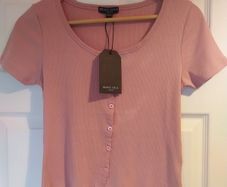 Ladies Brave Soul cotton top (size small, brand new)