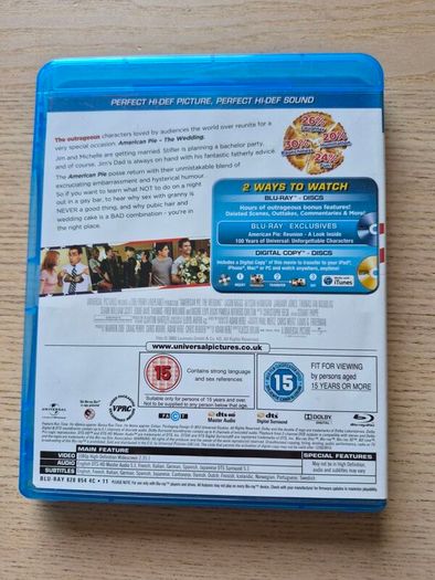American Pie The Wedding Blu-ray