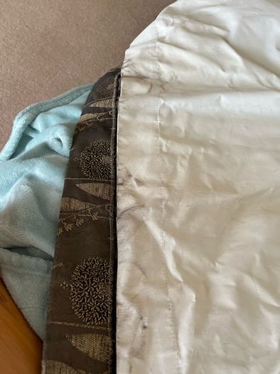 Bespoke handmade door curtain