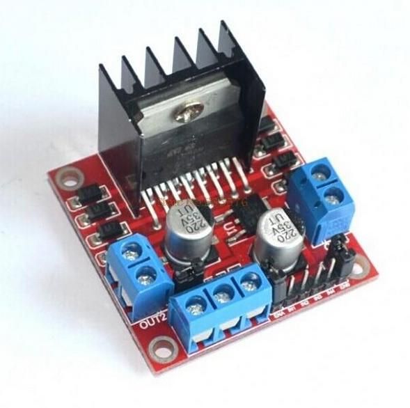 Dual H Bridge DC Stepper Motor Controller Board L298N for Arduino