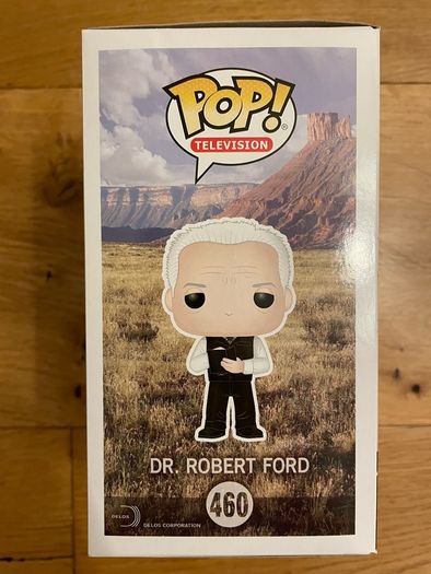 Vaulted Funko Pop! Dr Robert Ford #460. WestWorld. Mint Condition