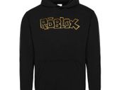 Gold Roblox Hoodie Gamer Hoody Viral Youtube Fun Cool Kids Gift Present