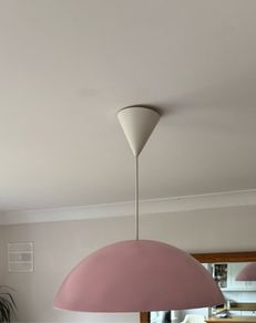 Pendant kitchen pink lamp shade