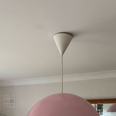 Pendant kitchen pink lamp shade