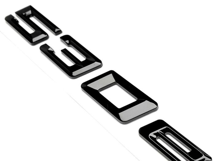 BMW 5 series boot badge logo 530e