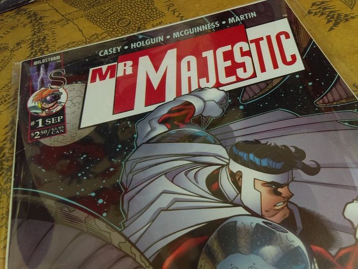 Mr Majestic ! First Issue ! Alternate Cover ! 1999 ! by Wildstorm !