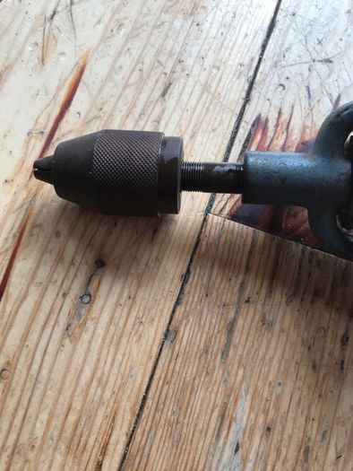 Vintage Fleetway Clipper shoulder brace hand drill