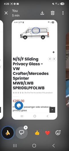 sprinter camper windows