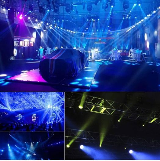 Stage Lights Strobe Lights LED Par Lights 54  1.5w RGB 3 in 1 DMX512 Lightweight Disco Light DJ Light for Party Wedding Club Bars Show (FREE POSTAGE)