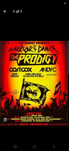 prodigy 20th August x2