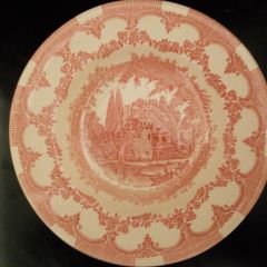 Antique "Iron Stone" Bowl of Scotney Castle, Kent (Late 1800's)