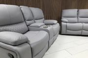 Rita.Sofa 3+2, recliner in different colors