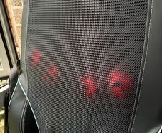 HoMedics Shiatsu & Rolling Heated Back Massager Seat Cushion with Remote