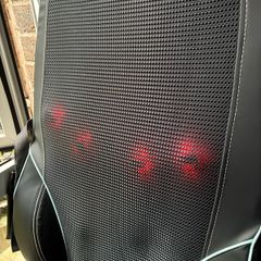 HoMedics Shiatsu & Rolling Heated Back Massager Seat Cushion with Remote