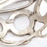 925 Vintage Sculptural Sterling Silver Ring Image 4