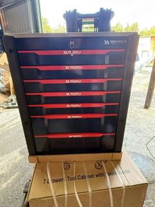 Manarola 7 Drawer Stainless Steel Tool Box - Fully Loaded