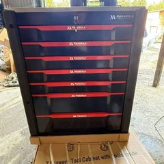 Manarola 7 Drawer Stainless Steel Tool Box - Fully Loaded