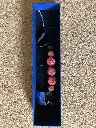 Brand new Swarovski necklace and bracelet