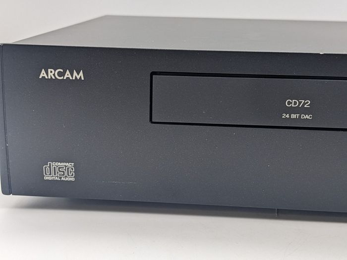 Audiophile Quality Arcam CD72 Equipped with a 24-bit Burr-Brown multi-level Delta-Sigma DAC on board