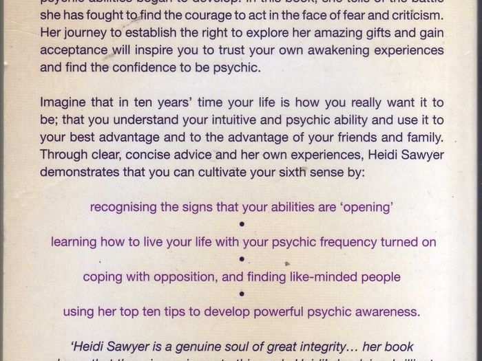 Why My Mother Didn't Want Me To Be A Psychic - The Intelligent Guide To The Sixth Sense....
