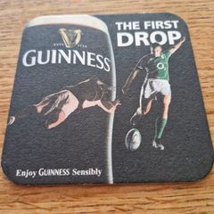 2008 Guinness Irish Rugby Series Beer Mats