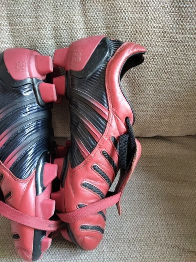 Nice Collectors Vintage Adidas Predator Red Football Boots