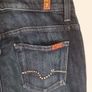 7 For All Mankind Ladies Jeans - Waist 26" Image 5