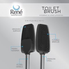 Silicone Flexible Hygienic Toilet Brush