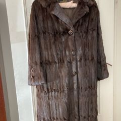 Real fur coat