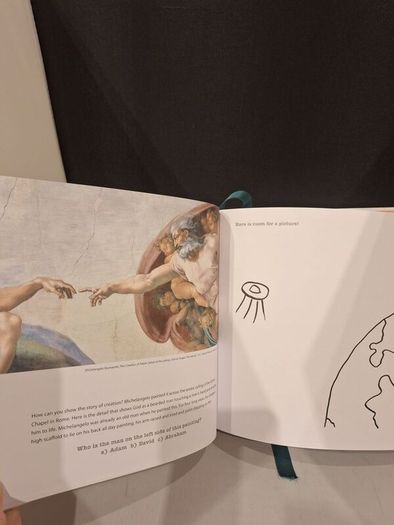 SALE!  A Year in Art - The Activity Book