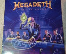 Megadeth Rust in Peace (Original 1990 Press EST 2132, Complete