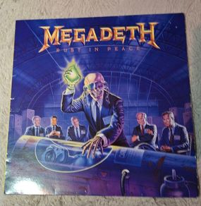 Megadeth Rust in Peace (Original 1990 Press EST 2132, Complete