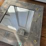 Handcrafted Pewter Square Mirror Image 4