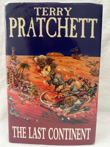 Signed Terry Pratchett The Last Continent First Edition 1998 HB Doubleday DJ