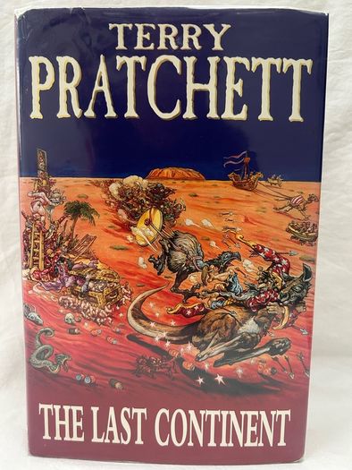 Signed Terry Pratchett The Last Continent First Edition 1998 HB Doubleday DJ