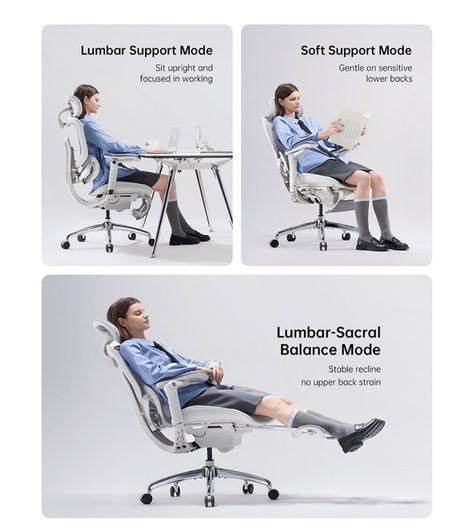 Sihoo DORO C300 Pro V2 Ergonomic Chair With Legrest