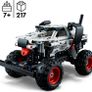 Technic Monster Jam Monster Mutt Dalmatian, Truck Toy for Boys and Girls Aged 7 Plus, 2in1 Pull Back Racing Toys, Birthday Gift Idea, Mutlicolor Image 7