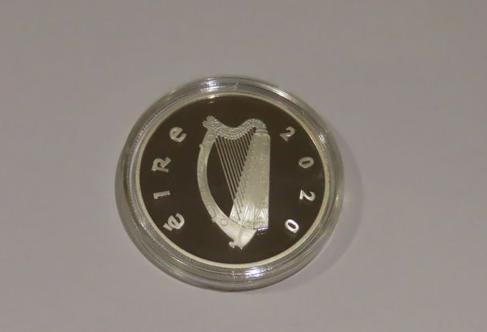 Luke Kelly Silver Proof coin 2020