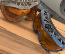 Vintage uvex 90s ski goggles