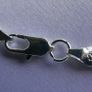 Sterling Silver 925  Flat Chain Necklace Silver 19,6" Long 19,36g Image 10