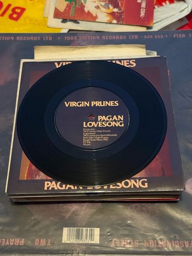 Virgin Prunes Pagan Lovesong 1982 7 inch 45 Vinyl Record