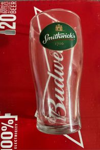 Smithwicks 1710 beer Pint Glass