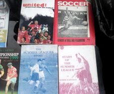 collection of football books