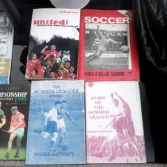 collection of football books