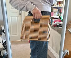 Bamboo Handbag Basket