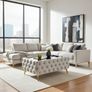 Chester Lux grey Coffee Table 83x63x35cm Free Delivery Image 2