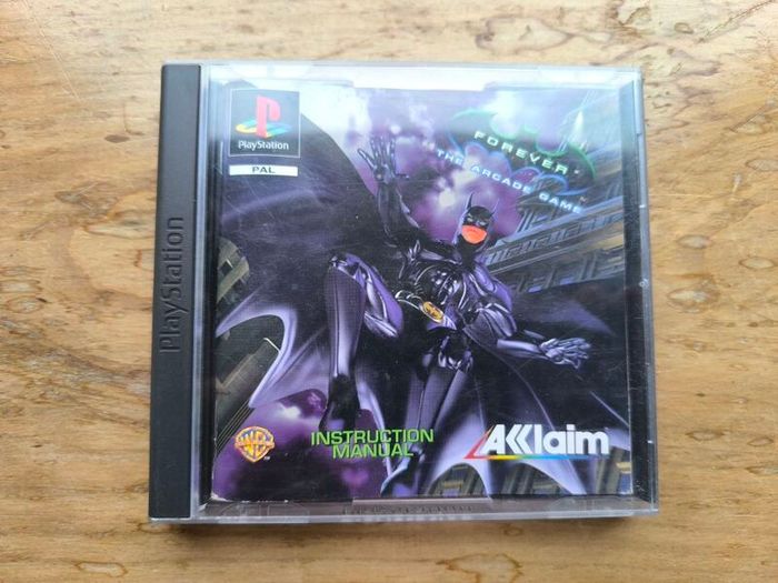 Rare PS1 Batman Forever The Arcade Game
