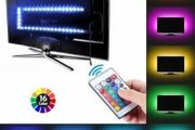 Waterproof 5V LED Strip Light 2m 30leds Flexible 5050 RGB TV Backlight USB Cable And Mini Controller 24 Key Remote