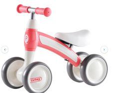 QPlay Cutey Balance Bike Pink Excellent Condition